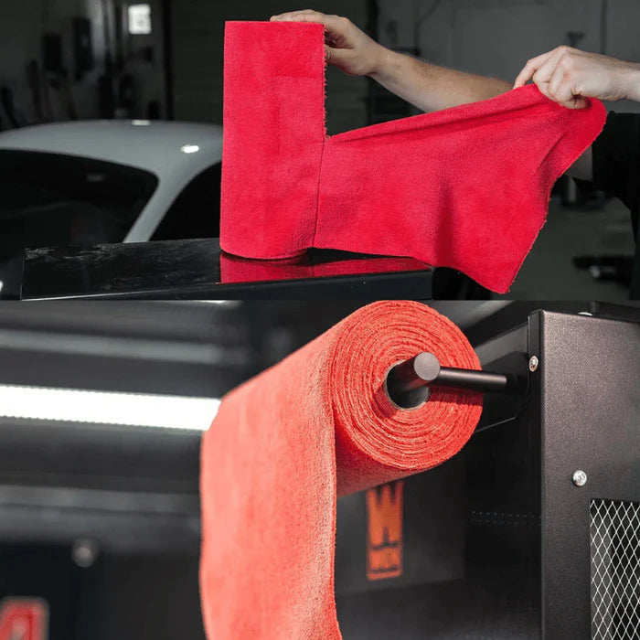 Autofiber [Roll-o-Rags] Microfiber Towels on a Roll 12" x 12" - 30/roll