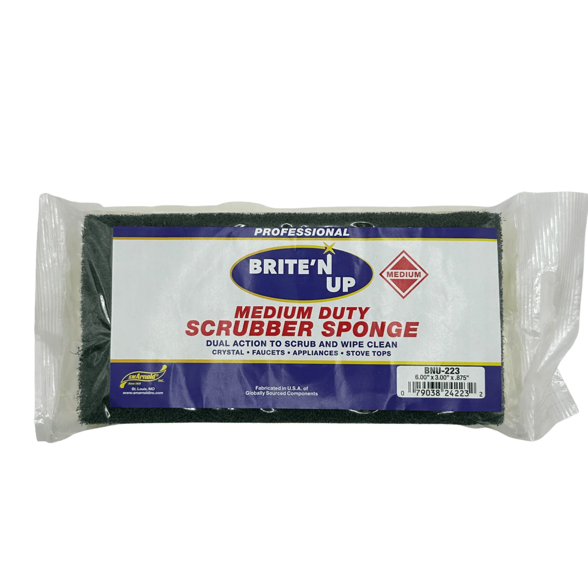 Brite N' Up Medium Duty Scrubber Sponge