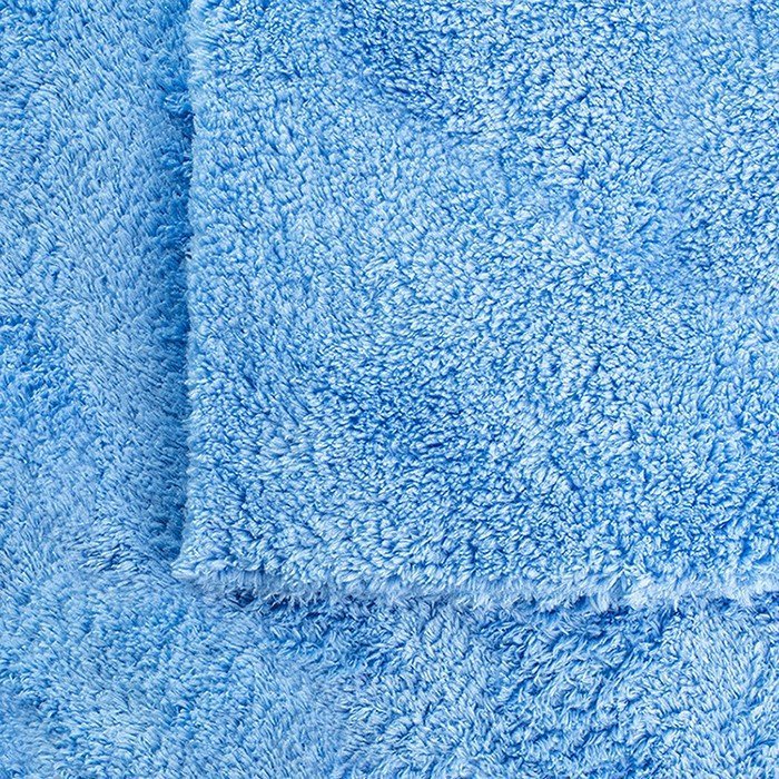 16" x 16" Eagle Edgeless Plush Buffing Towels - Blue