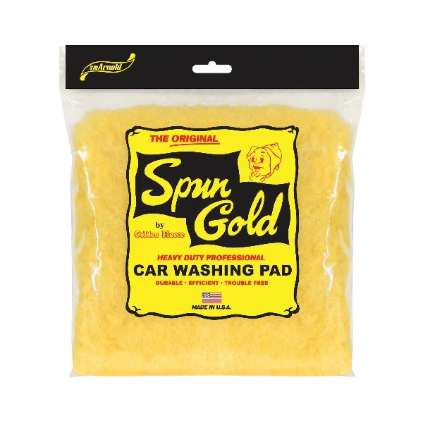 SM Arnold Spun Gold Professional Wash Pad (9" x 9")