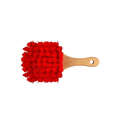 Soft Red Chemical Resistant Brush