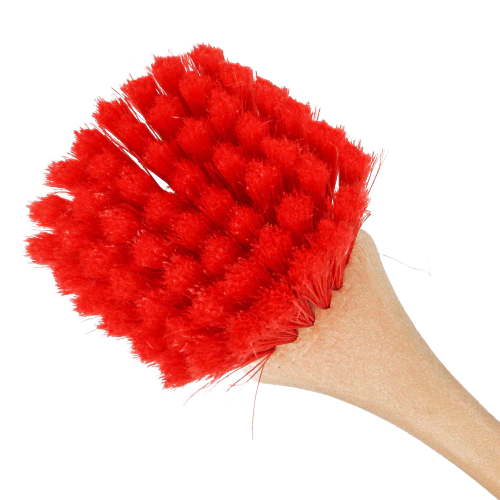 Soft Red Chemical Resistant Brush